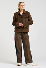 Load image into Gallery viewer, Hemming Jacket in Chocolate Twill Velvet by Shirty
