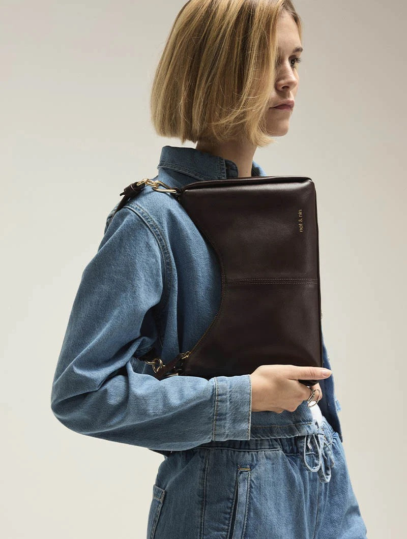 Rejina Bag by Nat & Nin in Ebony
