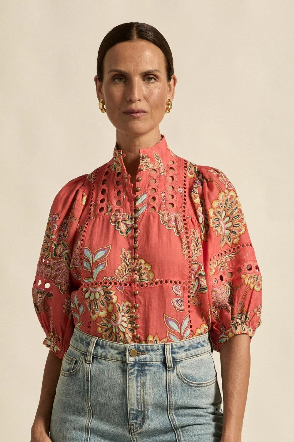 Cabaret Top in Kgari Melon by Zoe Kratzmann
