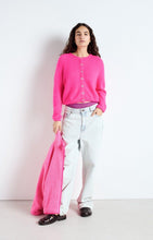 Load image into Gallery viewer, Vito Cardigan in Fluro Pink by American Vintage
