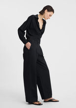 Load image into Gallery viewer, Celine Wrap Shirt in Black by Morrison
