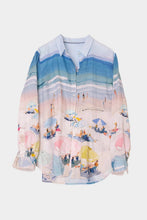 Load image into Gallery viewer, The Beach Boyfriend Linen Shirt by HUT
