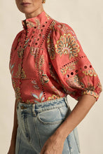 Load image into Gallery viewer, Cabaret Top in Kgari Melon by Zoe Kratzmann
