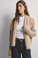 Load image into Gallery viewer, Zoe Open Cardigan in Latte by World of Nomads
