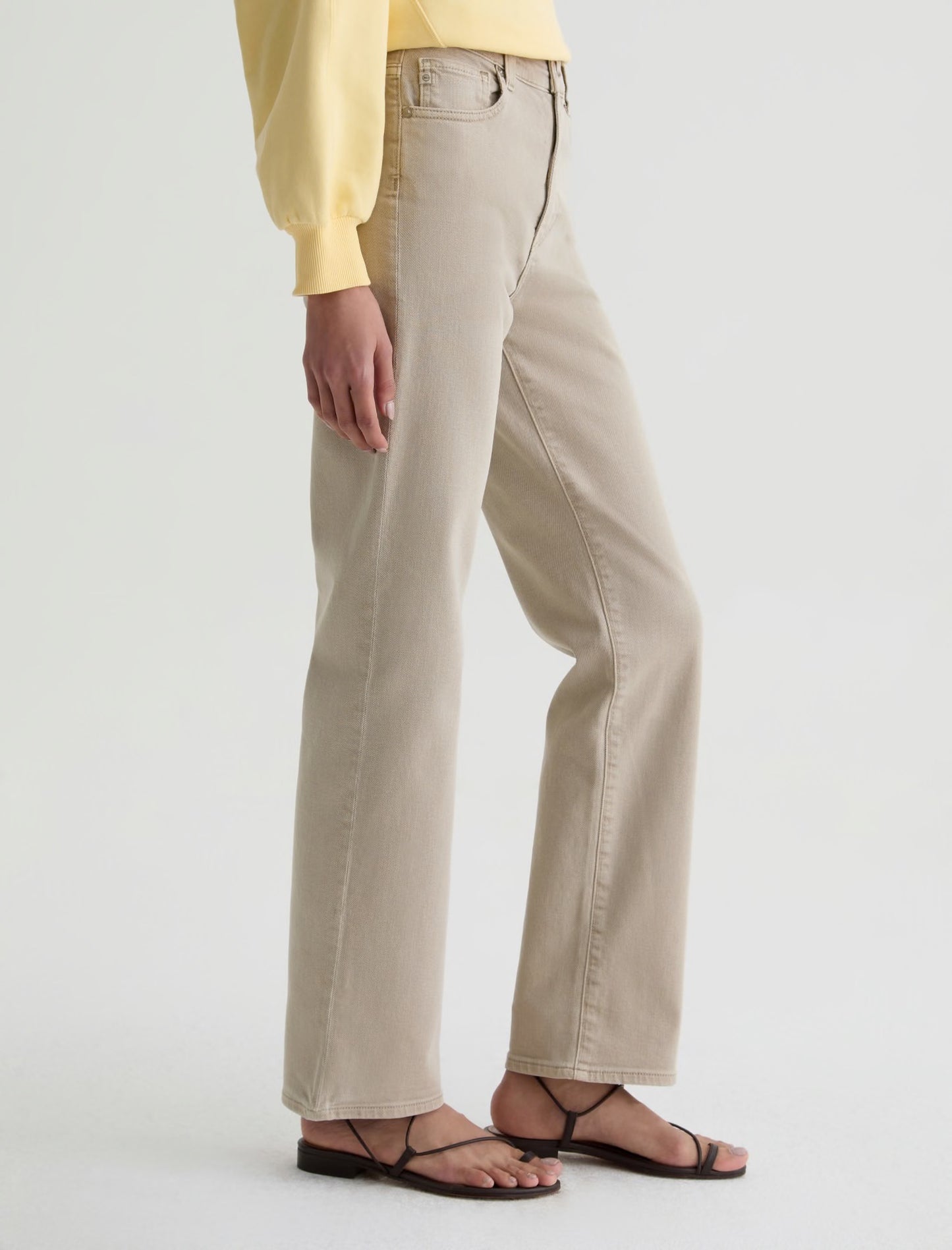 Brinley Jean in Sulfur Taupe by AG