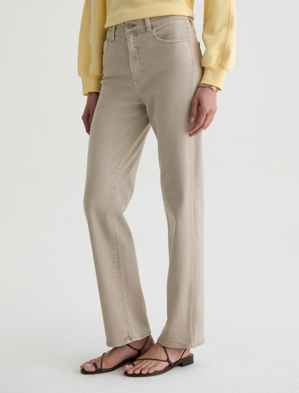 Brinley Jean in Sulfur Taupe by AG