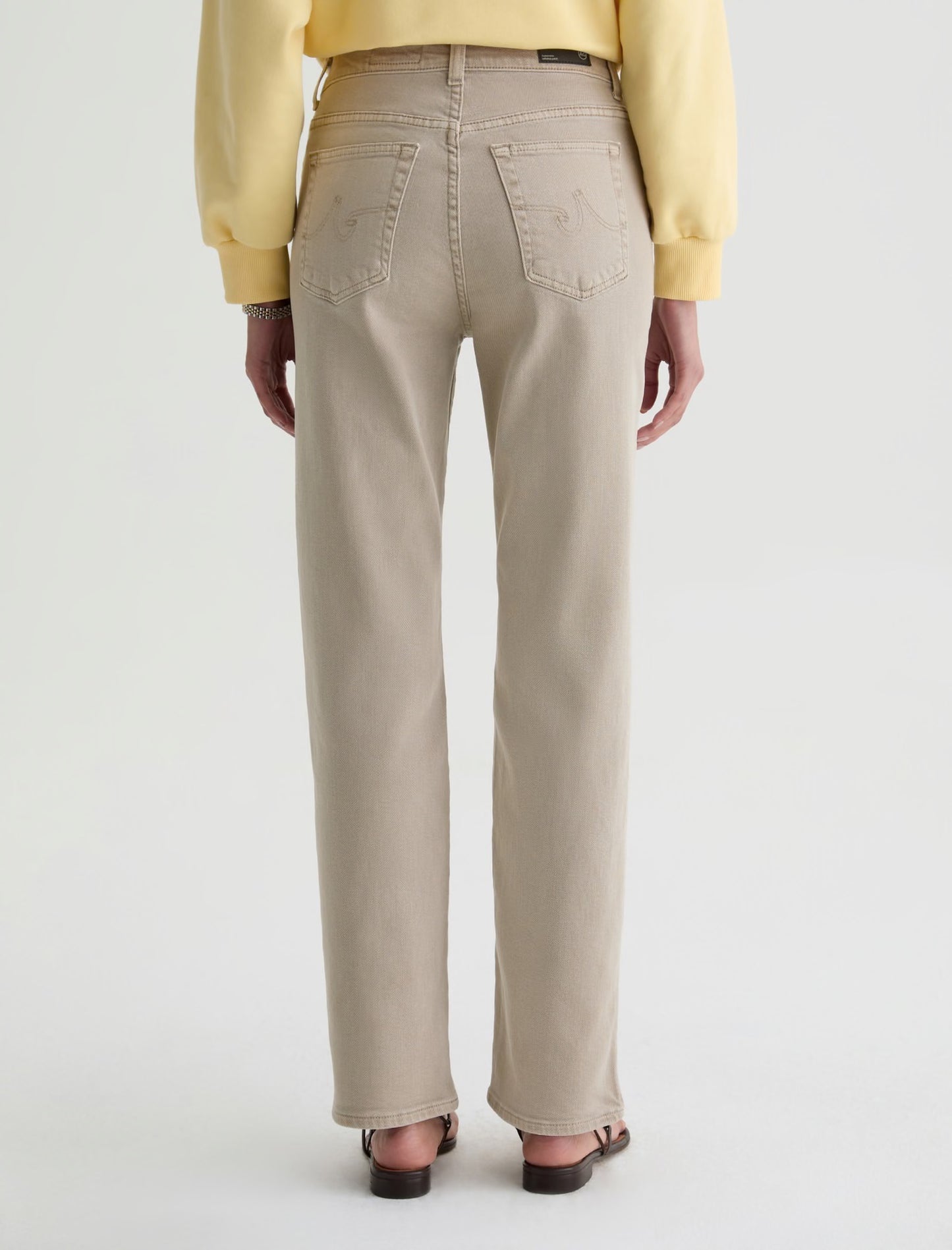 Brinley Jean in Sulfur Taupe by AG