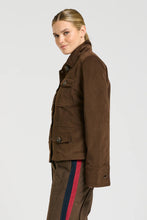 Load image into Gallery viewer, Hemming Jacket in Chocolate Twill Velvet by Shirty
