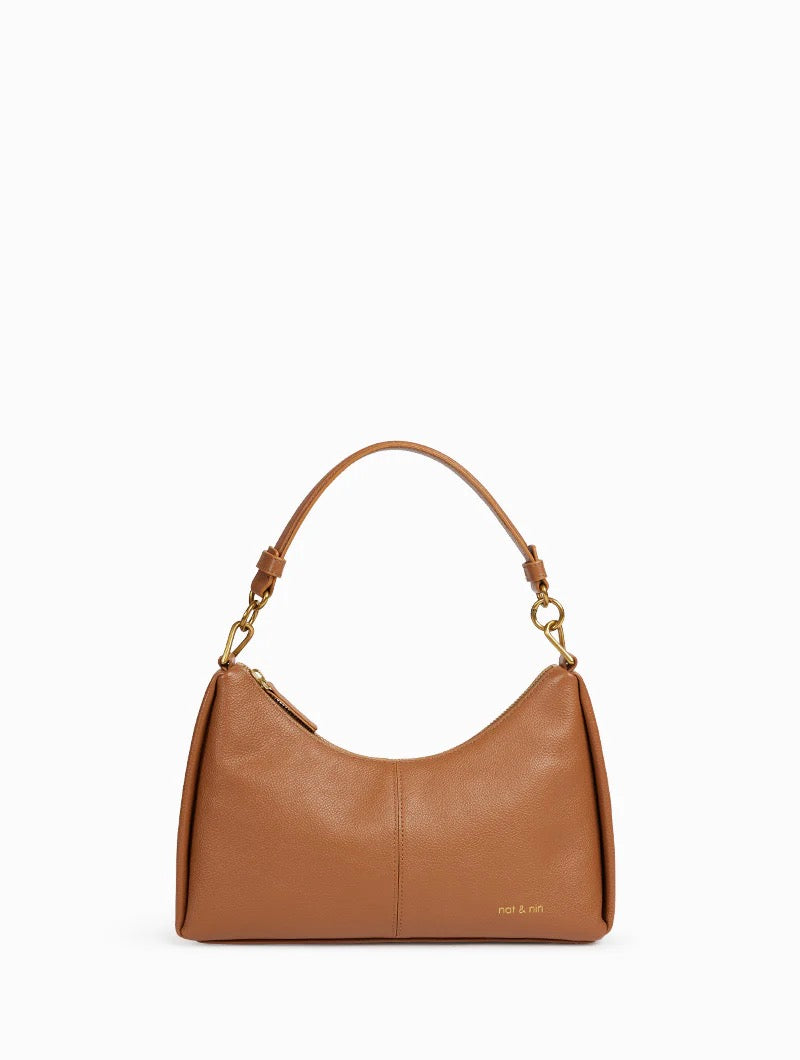 Rejina Bag by Nat & Nin Grained Hazelnut