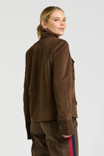 Load image into Gallery viewer, Hemming Jacket in Chocolate Twill Velvet by Shirty
