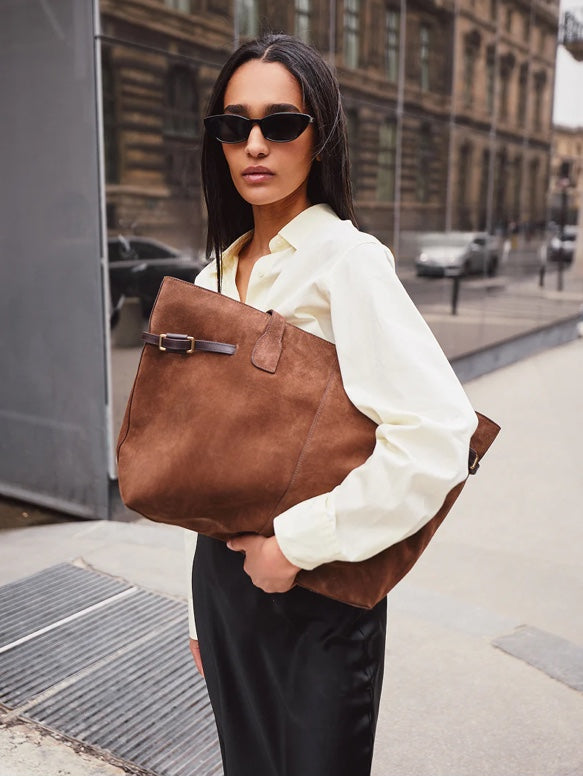 Marceau Bag by Nat & Nin in Ebony