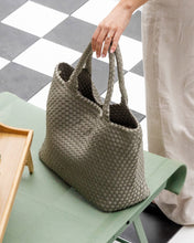 Load image into Gallery viewer, Cruiser Tote Bag in Sage Green by Louenhide
