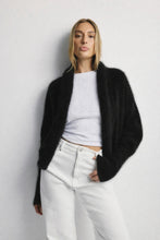 Load image into Gallery viewer, Zoe Cropped Cardigan in Black by World of Nomads
