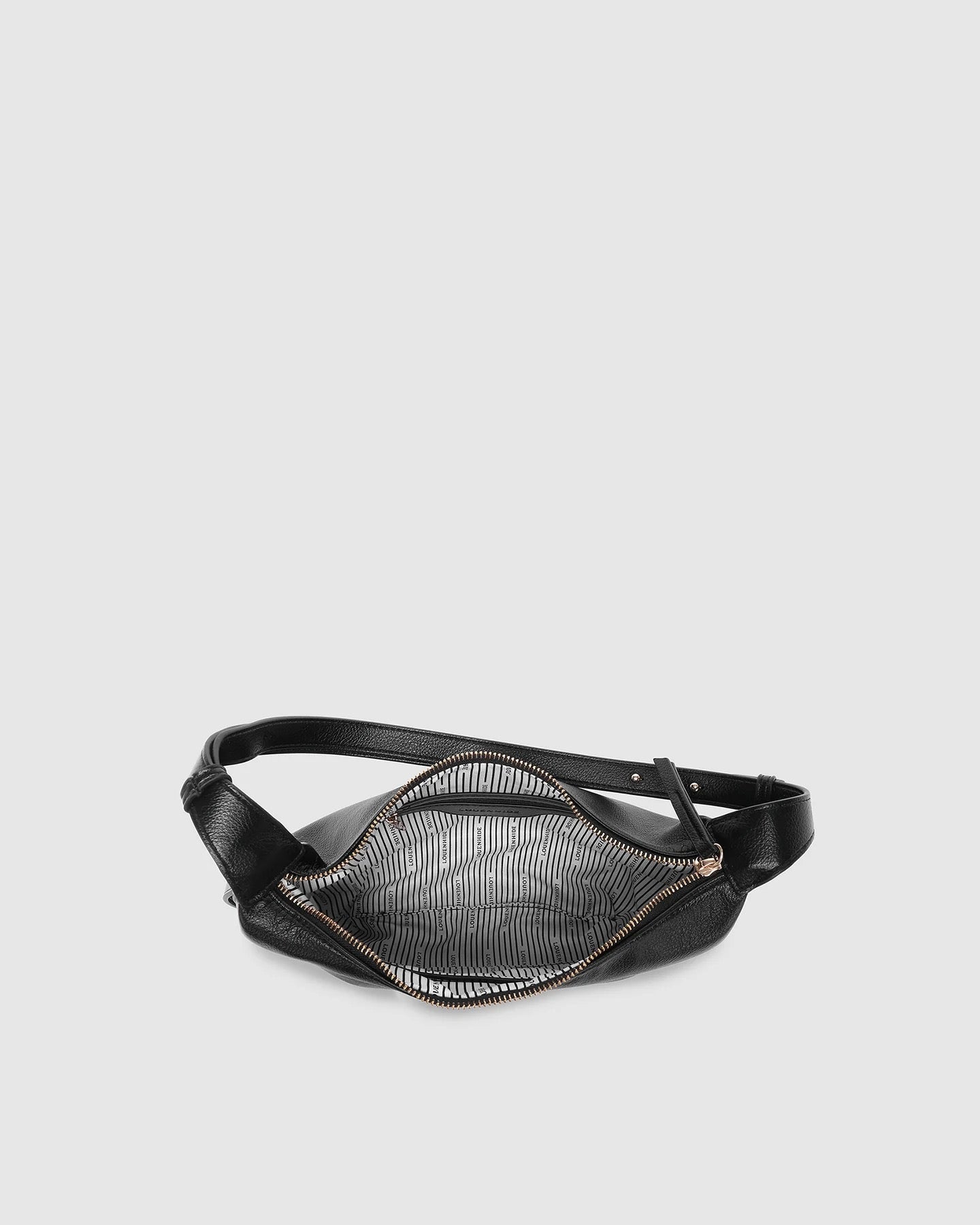 Olivia Shoulder Bag in Black by Louenhide