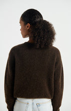 Load image into Gallery viewer, Vito Cardigan in Coffee by American Vintage
