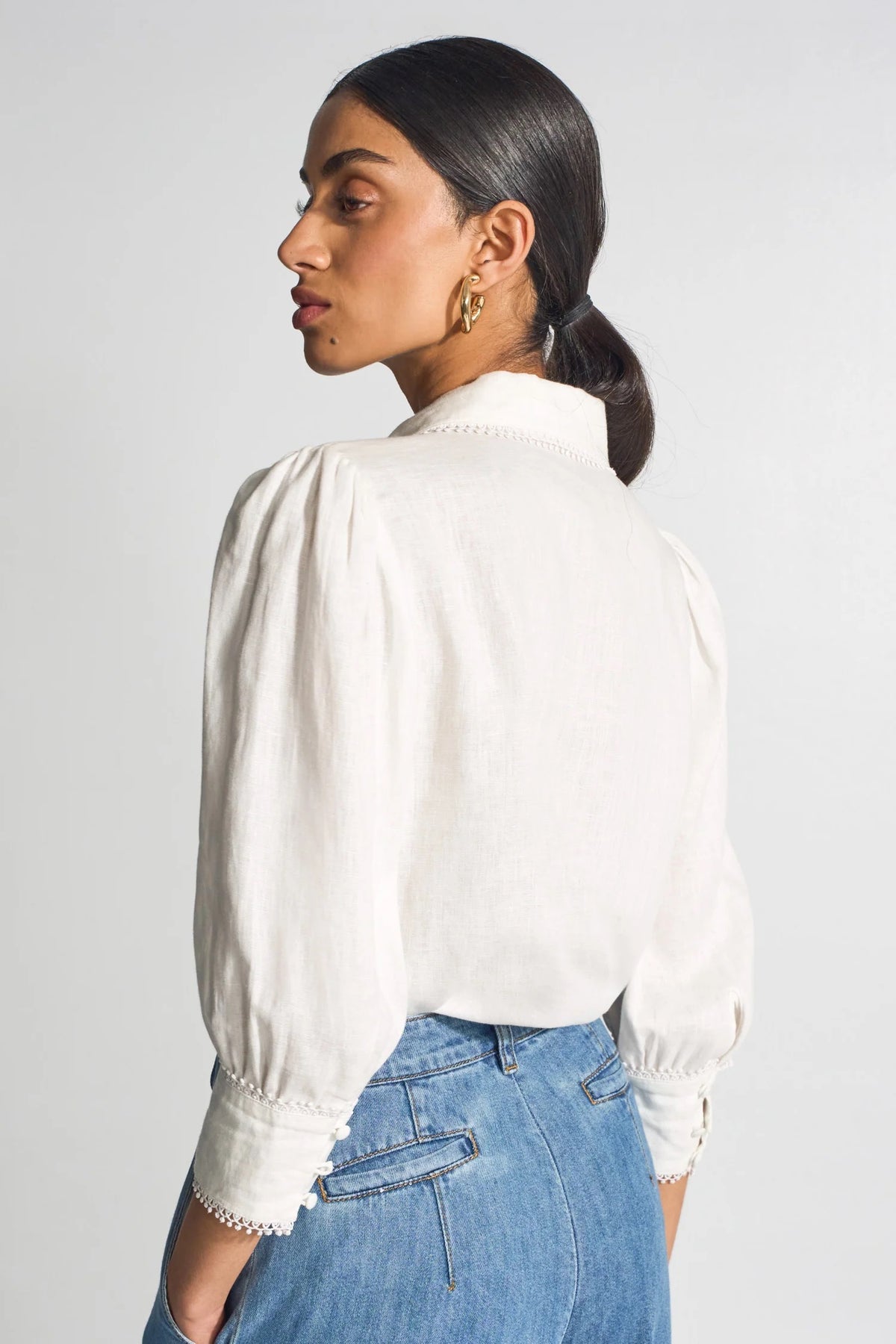 Serenade Top in Porcelain by Zoe Kratzmann