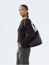Load image into Gallery viewer, Sora Bag in Ebony Smooth Leather by Nat &amp; Nin
