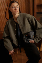 Load image into Gallery viewer, Peyton Bomber in Khaki by Kireina
