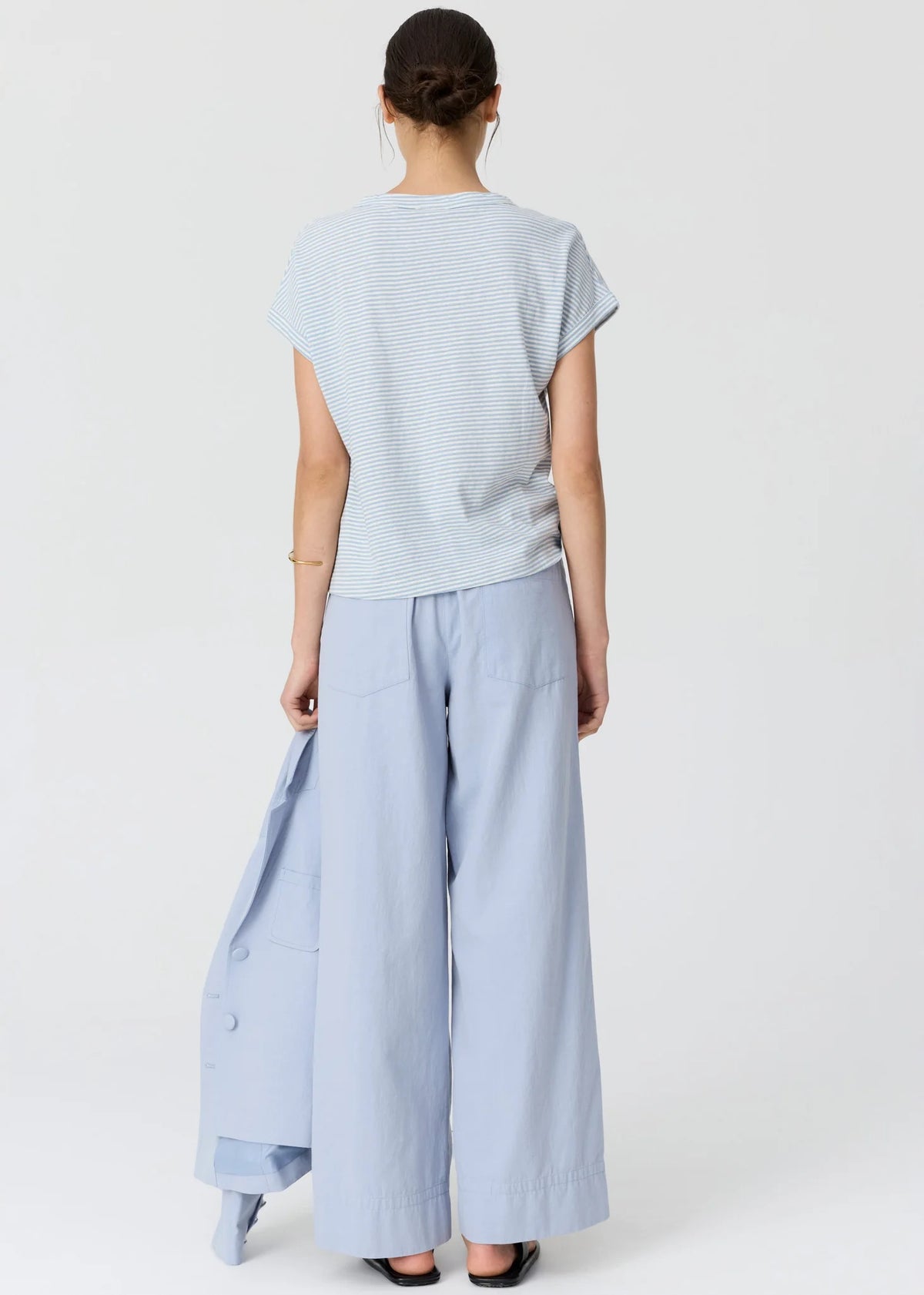 Mast Tee in Blue/Stripe by POL