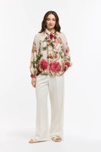 Load image into Gallery viewer, Flowers Bow Blouse by Urban Luxury
