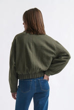 Load image into Gallery viewer, Peyton Bomber in Khaki by Kireina

