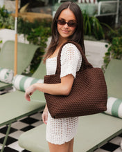 Load image into Gallery viewer, Cruiser Tote Bag in Chocolate by Louenhide
