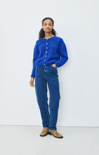 Load image into Gallery viewer, Vito Cardigan in Cobalt Blue by American Vintage
