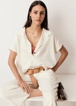 Load image into Gallery viewer, Anise Denim Shirt in Chalk by POL
