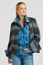 Load image into Gallery viewer, Heston Jacket in Blue Plaid by Shirty
