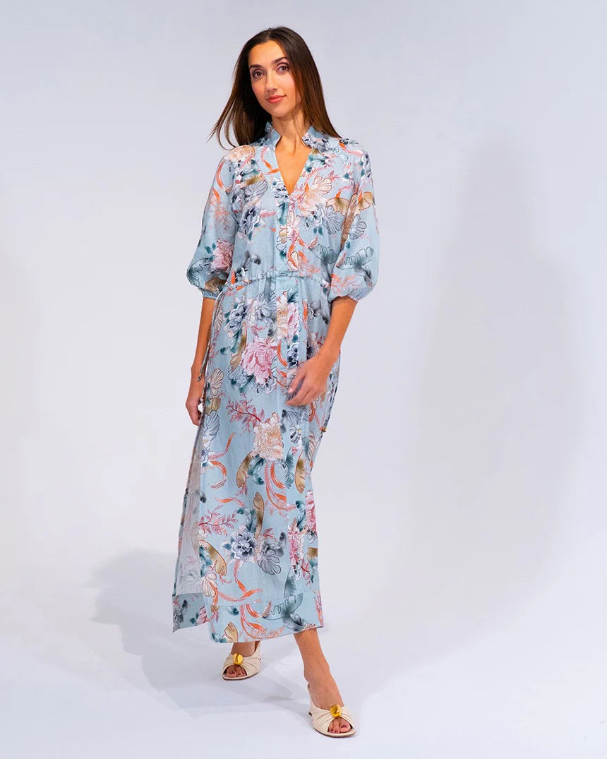 Cassandra Dress in Oriental Floral by Arlington Milne