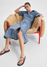 Load image into Gallery viewer, The Jaque Denim Shirt Dress by Morrison
