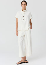 Load image into Gallery viewer, Anise Denim Shirt in Chalk by POL
