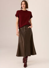 Load image into Gallery viewer, Astor Knit Top in Wine by POL

