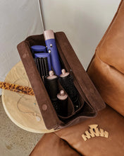 Load image into Gallery viewer, Margot Chocolate Hair Tool Travel Case by Louenhide
