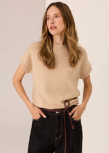 Load image into Gallery viewer, Astor Knit Top in Pebble by POL
