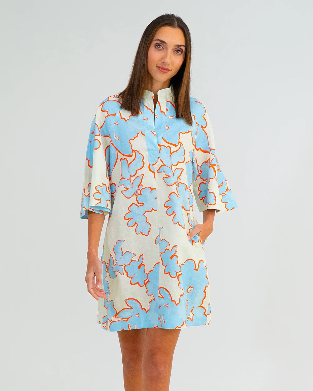 Martina Mini Dress in Summertime by Arlington Milne