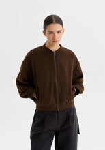 Load image into Gallery viewer, Elio Bomber Jacket in Hunter by Morrison
