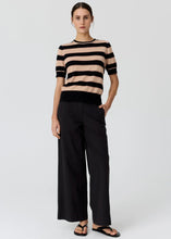 Load image into Gallery viewer, Darcey Stripe Knit in Black/Pink/Pink by POL

