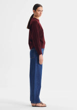 Load image into Gallery viewer, Solenne Knit Pullover in Eggplant by Morrison
