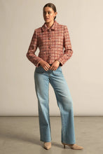Load image into Gallery viewer, Plume Jacket in Berry Boucle by Zoe Kratzmann
