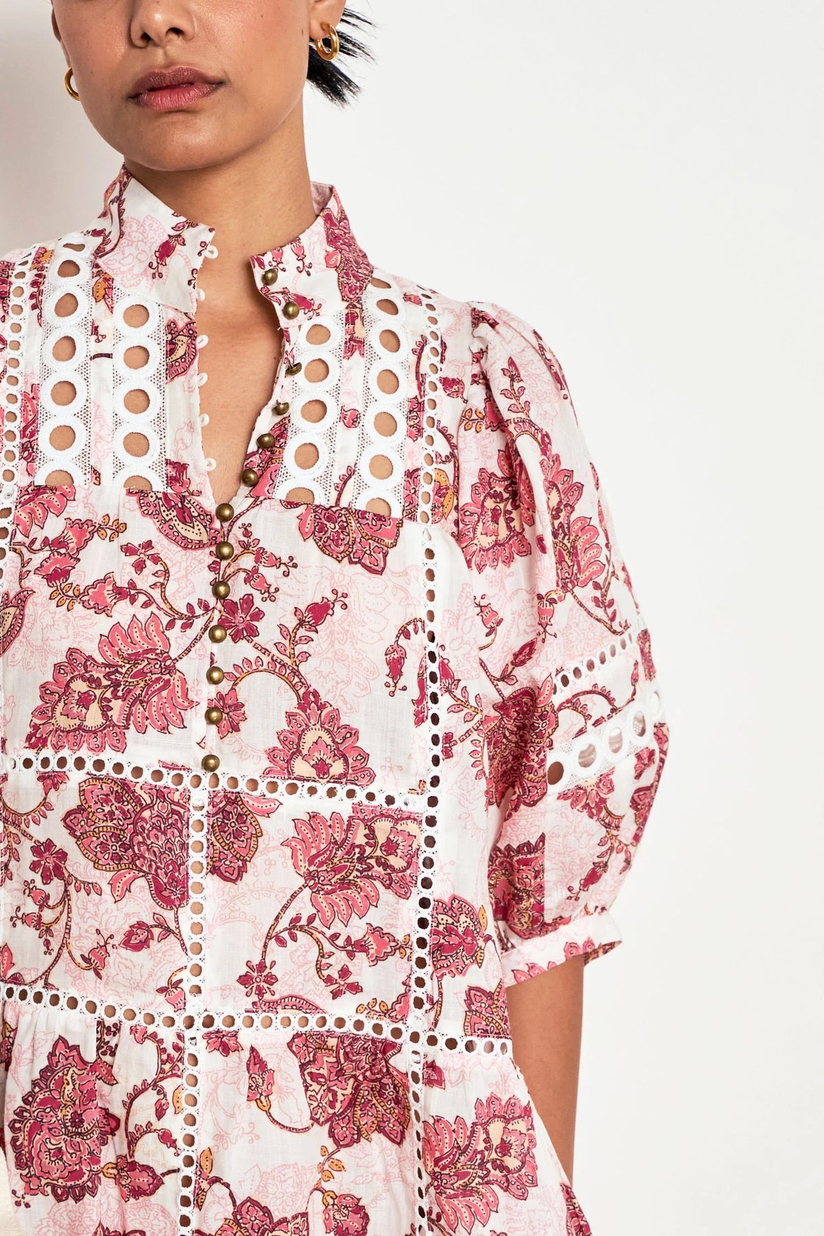 Capture Dress in Rose Paisley by Zoe Kratzmann