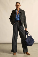Load image into Gallery viewer, Plume Jacket in Midnight Check by Zoe Kratzmann
