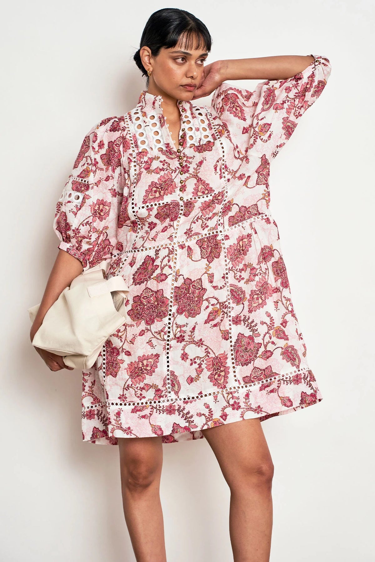Capture Dress in Rose Paisley by Zoe Kratzmann