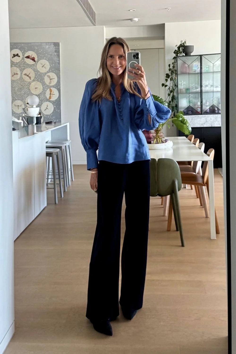 Vista Top in Sapphire by Zoe Kratzmann