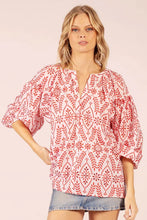 Load image into Gallery viewer, Twenty Shirt in Red Lace by Lola
