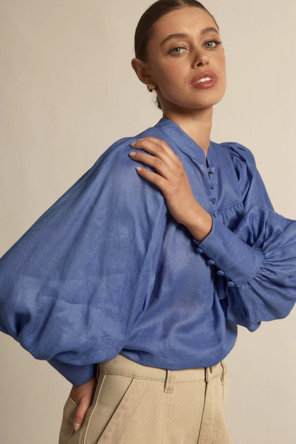 Vista Top in Sapphire by Zoe Kratzmann