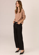 Load image into Gallery viewer, Carmel Stripe Knit Camel/Blush in  by POL
