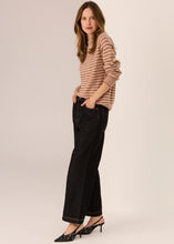 Load image into Gallery viewer, Carmel Stripe Knit Camel/Blush in  by POL
