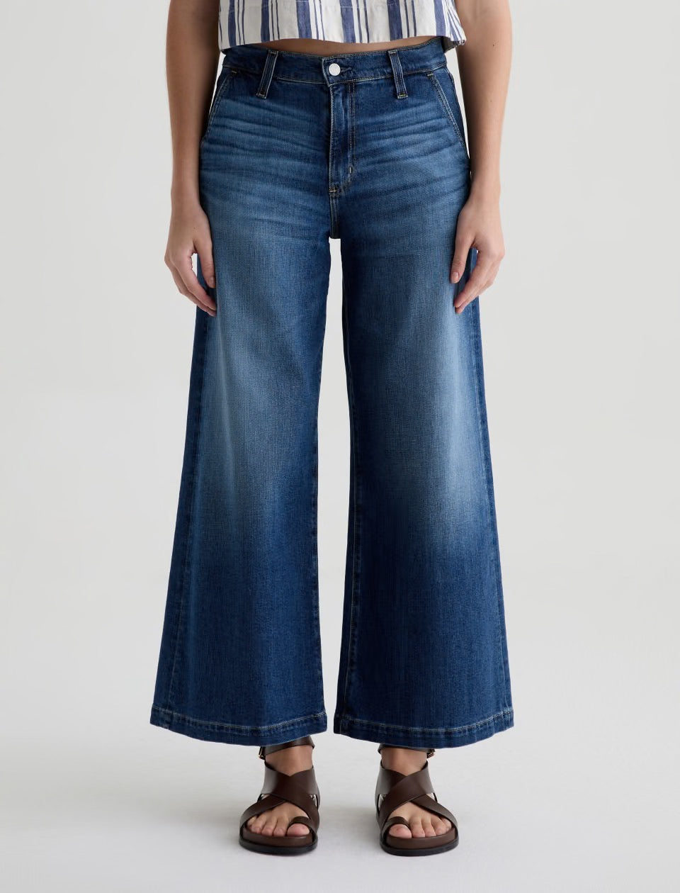 Stella Ankle Jean in Indigo Shade by AG Jeans