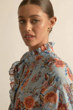 Load image into Gallery viewer, Brim Top in Twilight Bloom by Zoe Kratzmann
